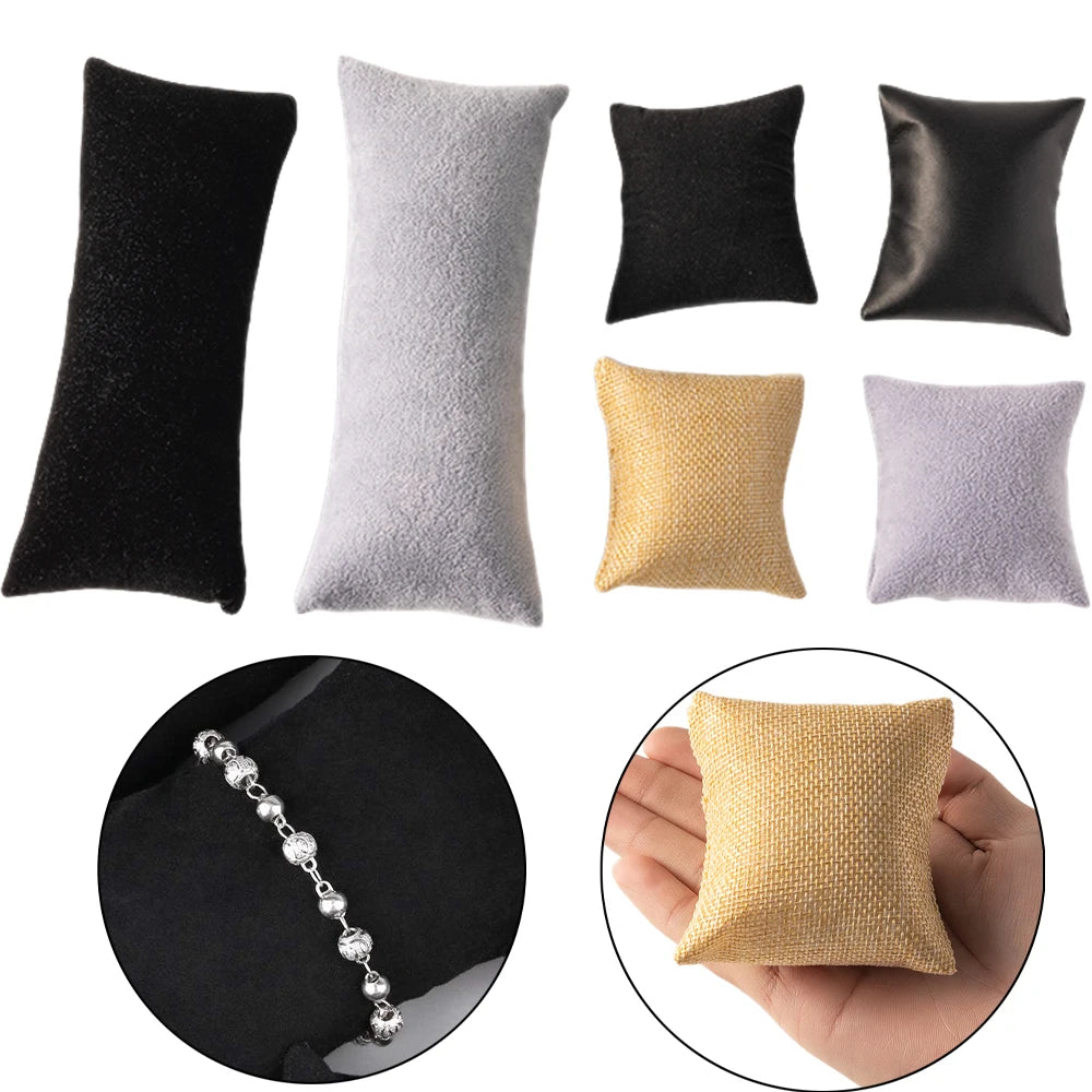 Coussin Velours Montre Bracelet Présentoir Bijoux