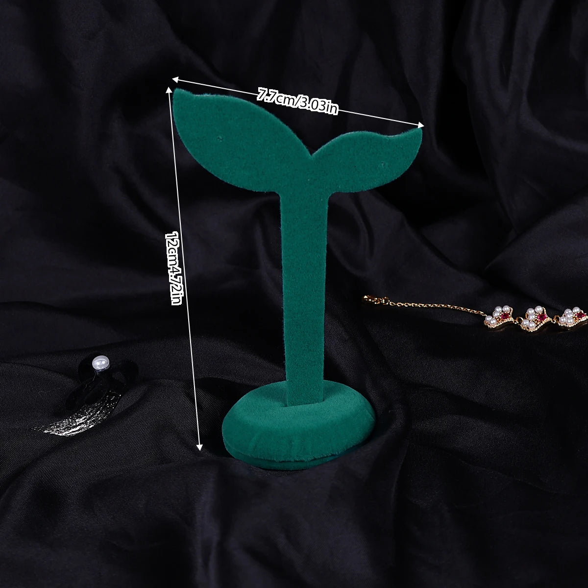 Présentoir Métal Brossé Boucle Oreille Exposition Bijoux
