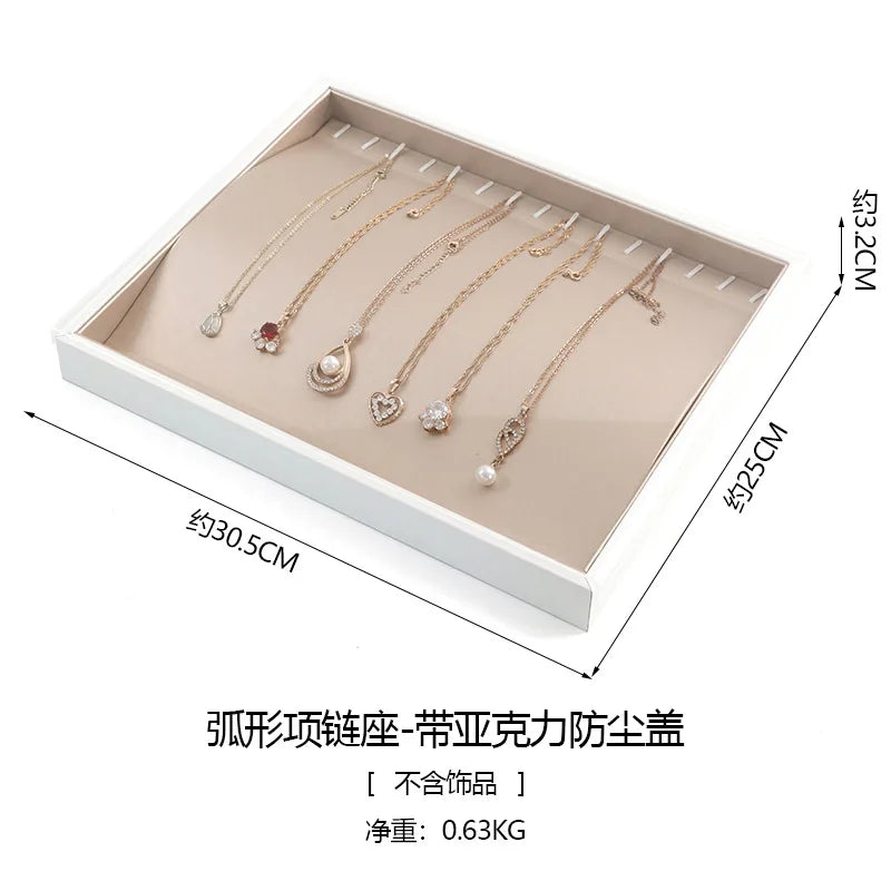 Plateau Bijoux Cuir Tiroir Comptoir Modulable