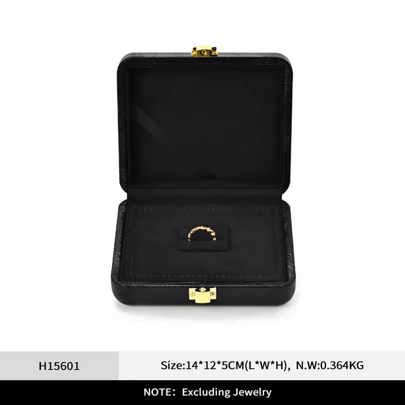 Boîte Bijoux Cuir Premium Coffret Cadeau