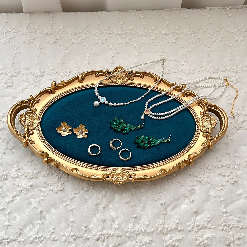 Présentoir Flanelle Velours Bagues Colliers Vitrine