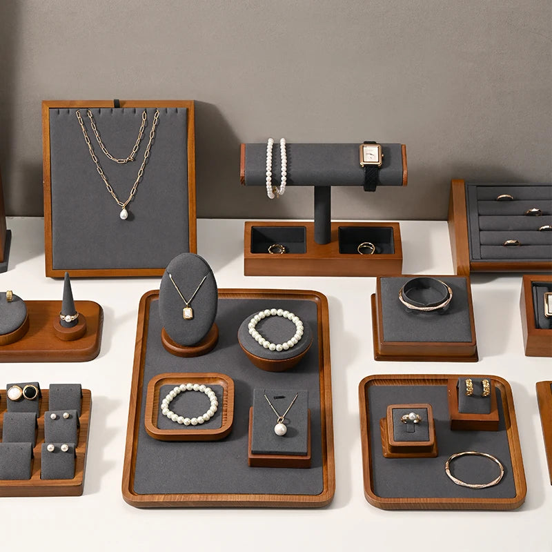 Présentoir Bijoux Bois Polyvalent Comptoir