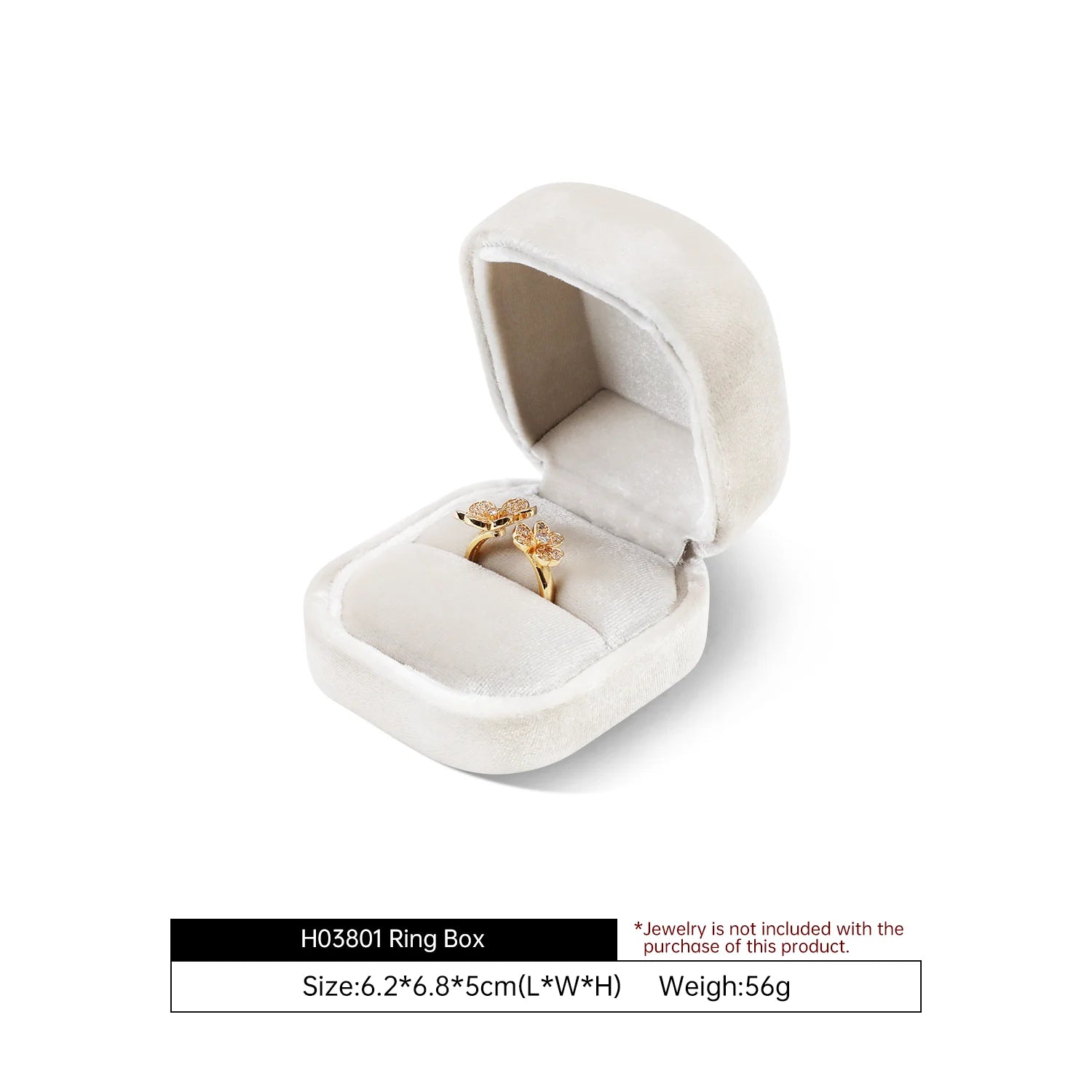 Boîte à Bijoux Velours Premium Rangement