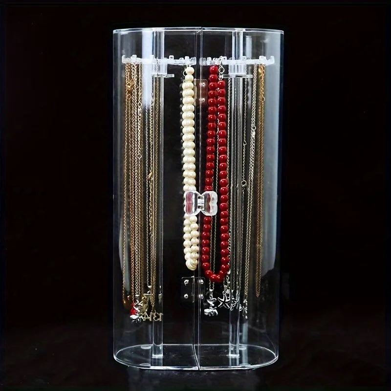 Presentoir Collier Transparent 32cm