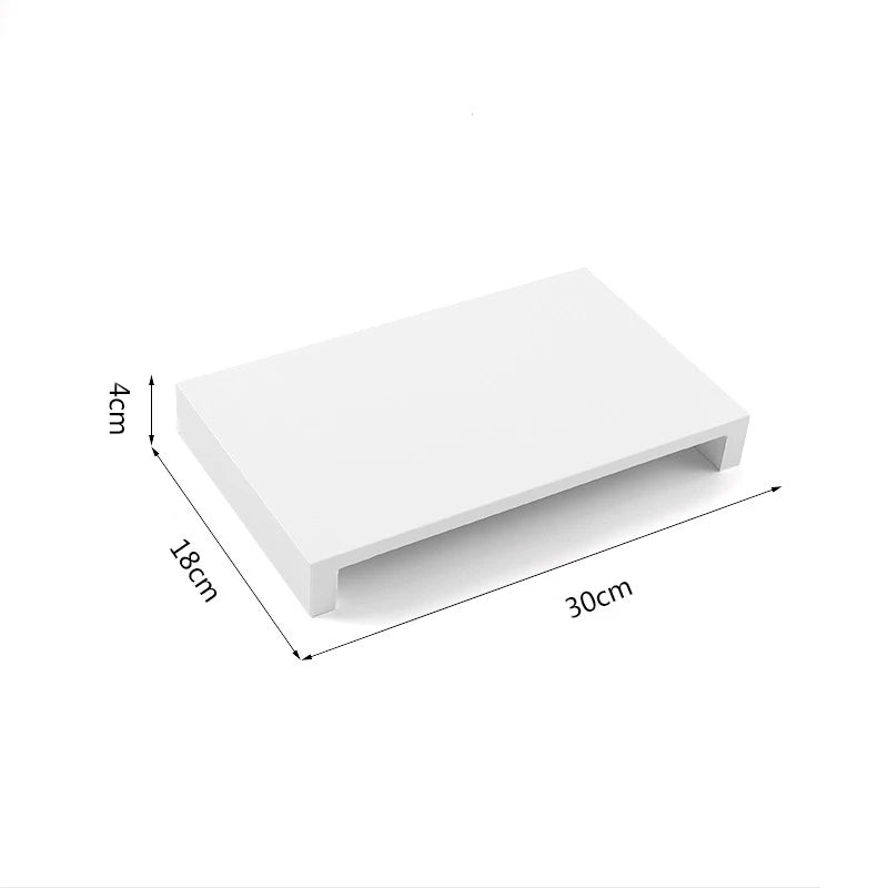 Présentoir Bijoux Cuir Blanc Multifonction