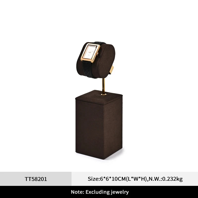 Présentoir Montre Microfibre Comptoir Vitrine