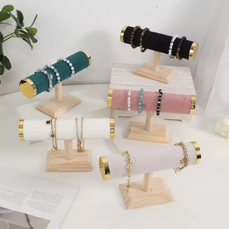 Présentoir Bracelet Plastique Tour Forme T