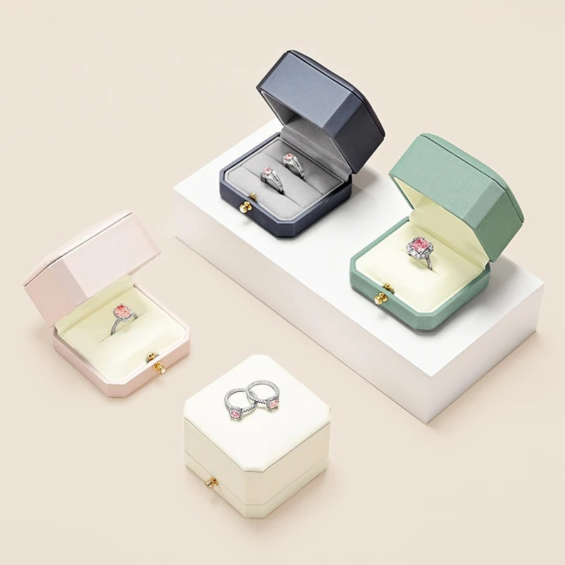 Écrin à Bague Simple ou Double Demande en Mariage