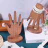 Présentoir Bois Main Bague Anneau Bijoux
