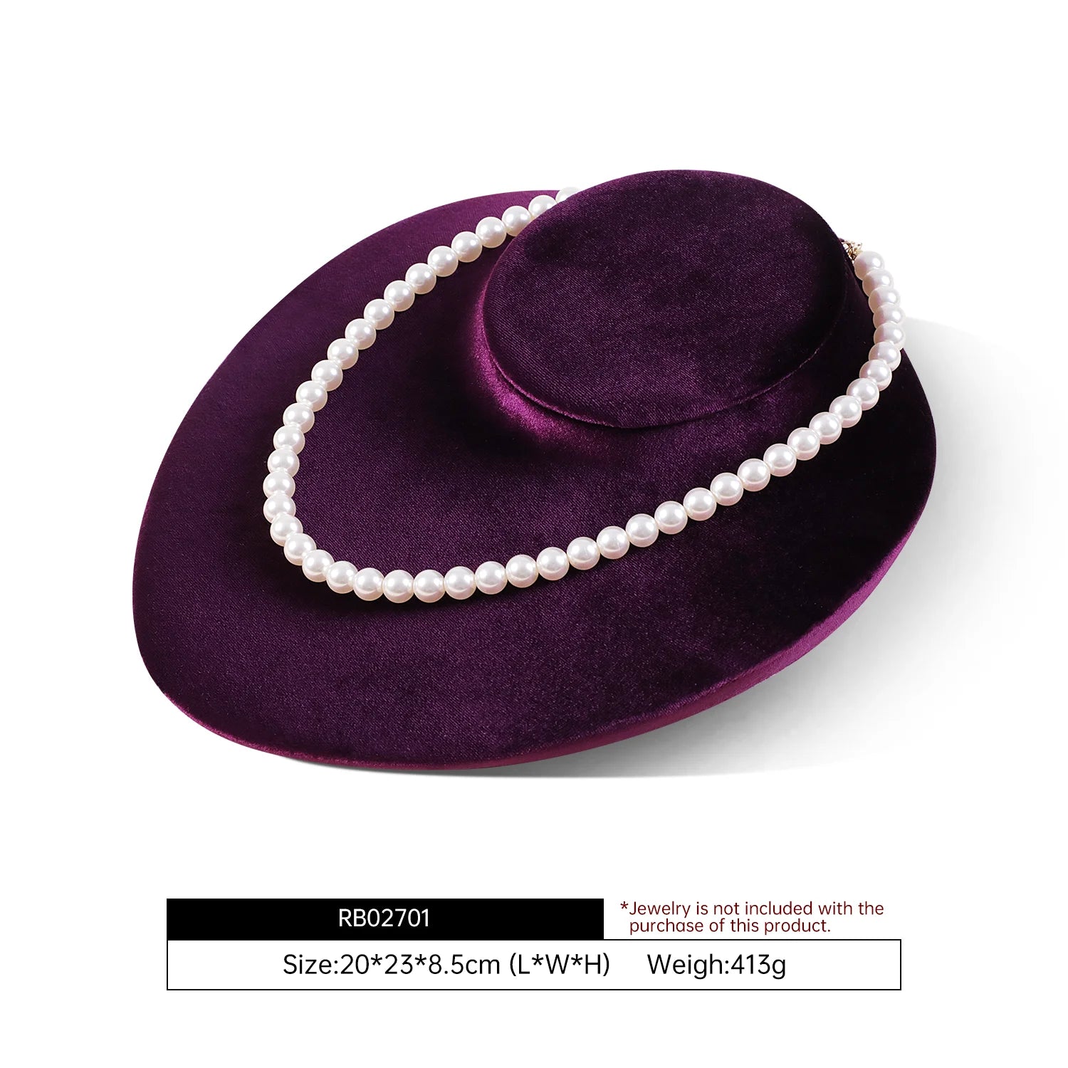 Buste Collier Velours Portrait Pendentif Fenêtre