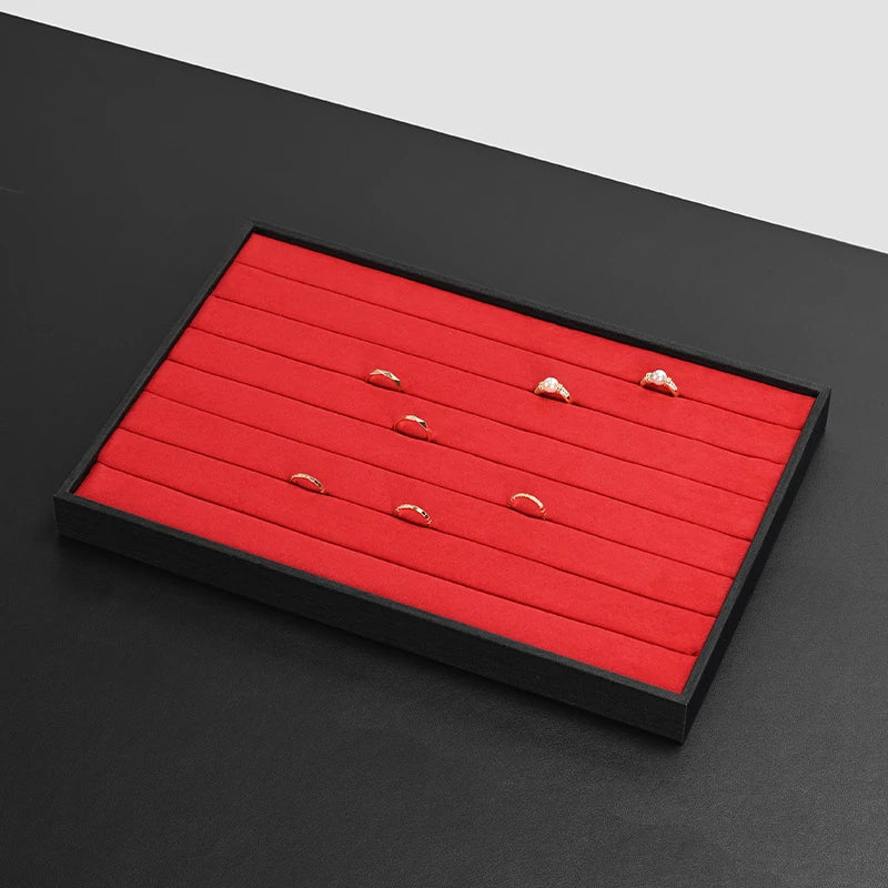 Plateau Bijoux Cuir Luxe Multifonction Organisateur