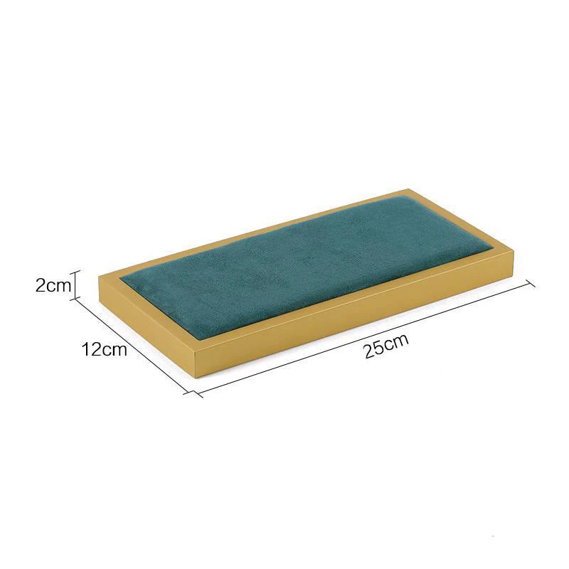 Présentoir Bijoux Métal Vert Doré Modulaire