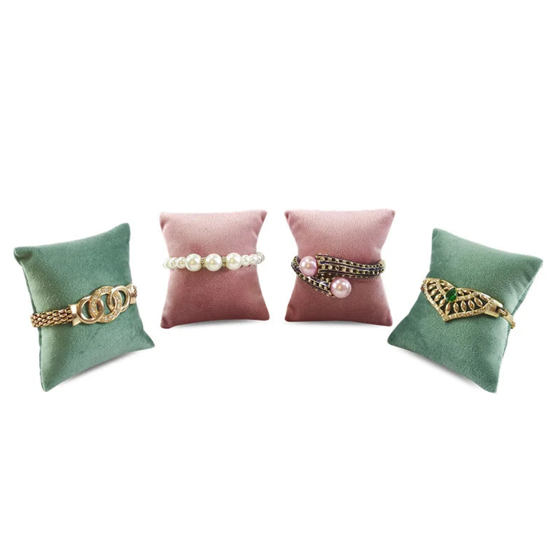 Coussin Velours Montre Bracelet Cheville Chaîne