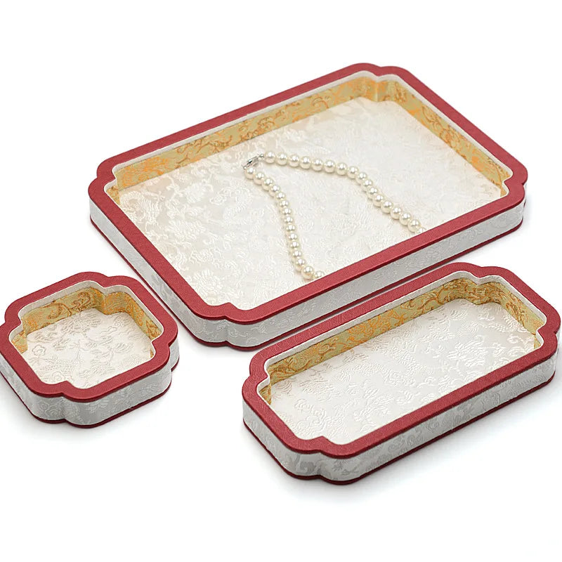 Boîte Bijoux Velours Jade Cour Royale