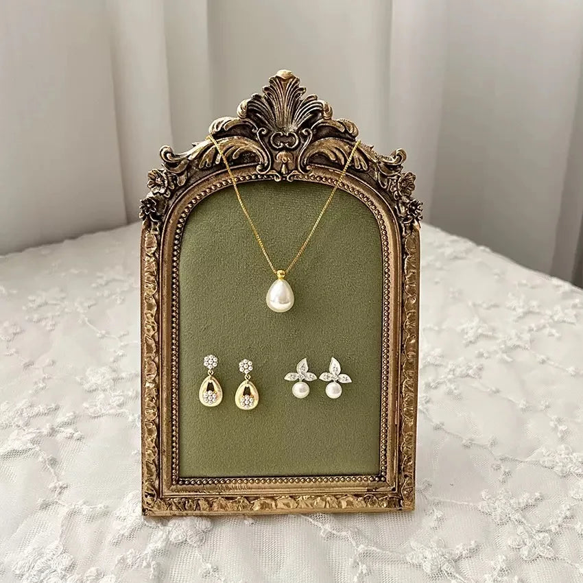 Porte Bijoux Cadre Photo Bois Décor Boutique