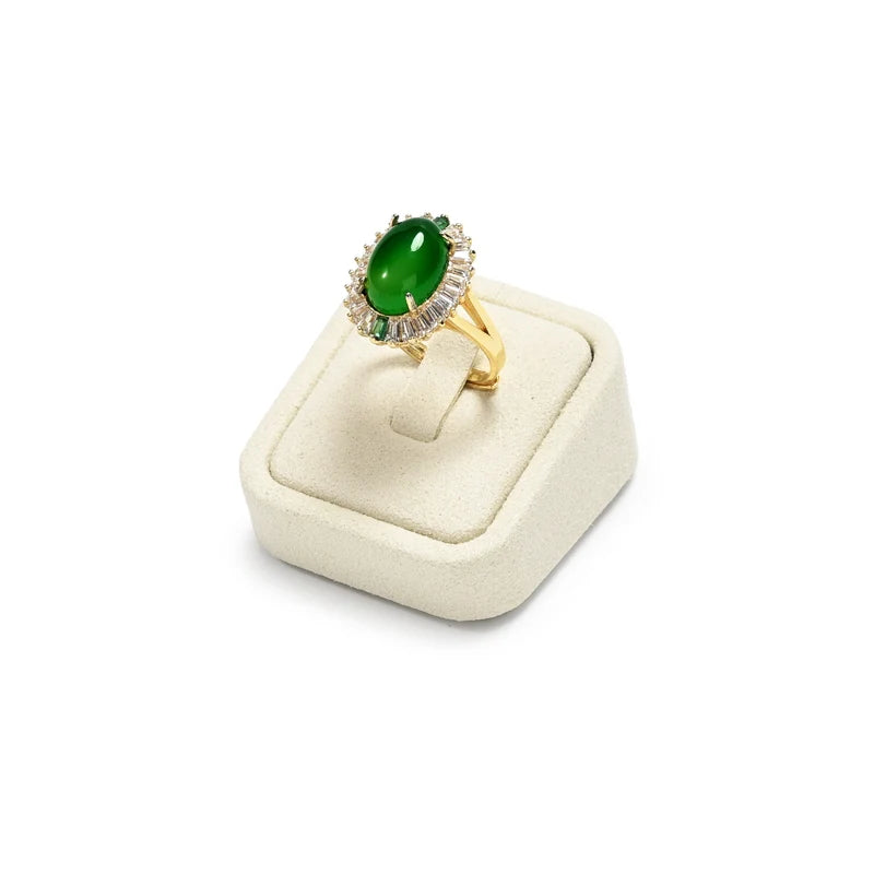 Présentoir Bague Velours Mannequin Collier Plateau