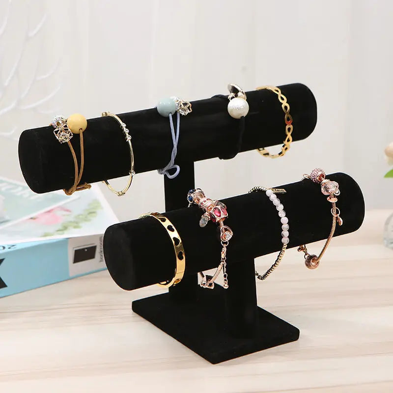 Présentoir Bracelet Velours Porte Bijoux Montre