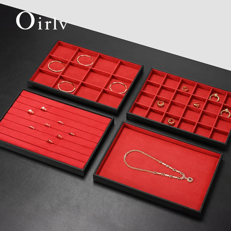 Plateau Bijoux Cuir Luxe Multifonction Organisateur