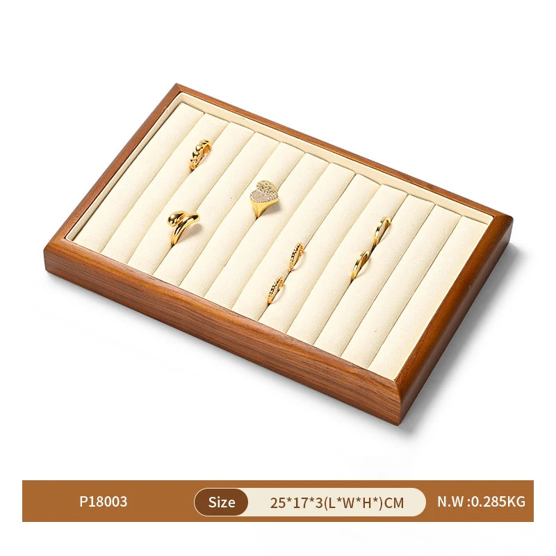 Boîte Bijoux Bois Multi-Compartiments Modulaire