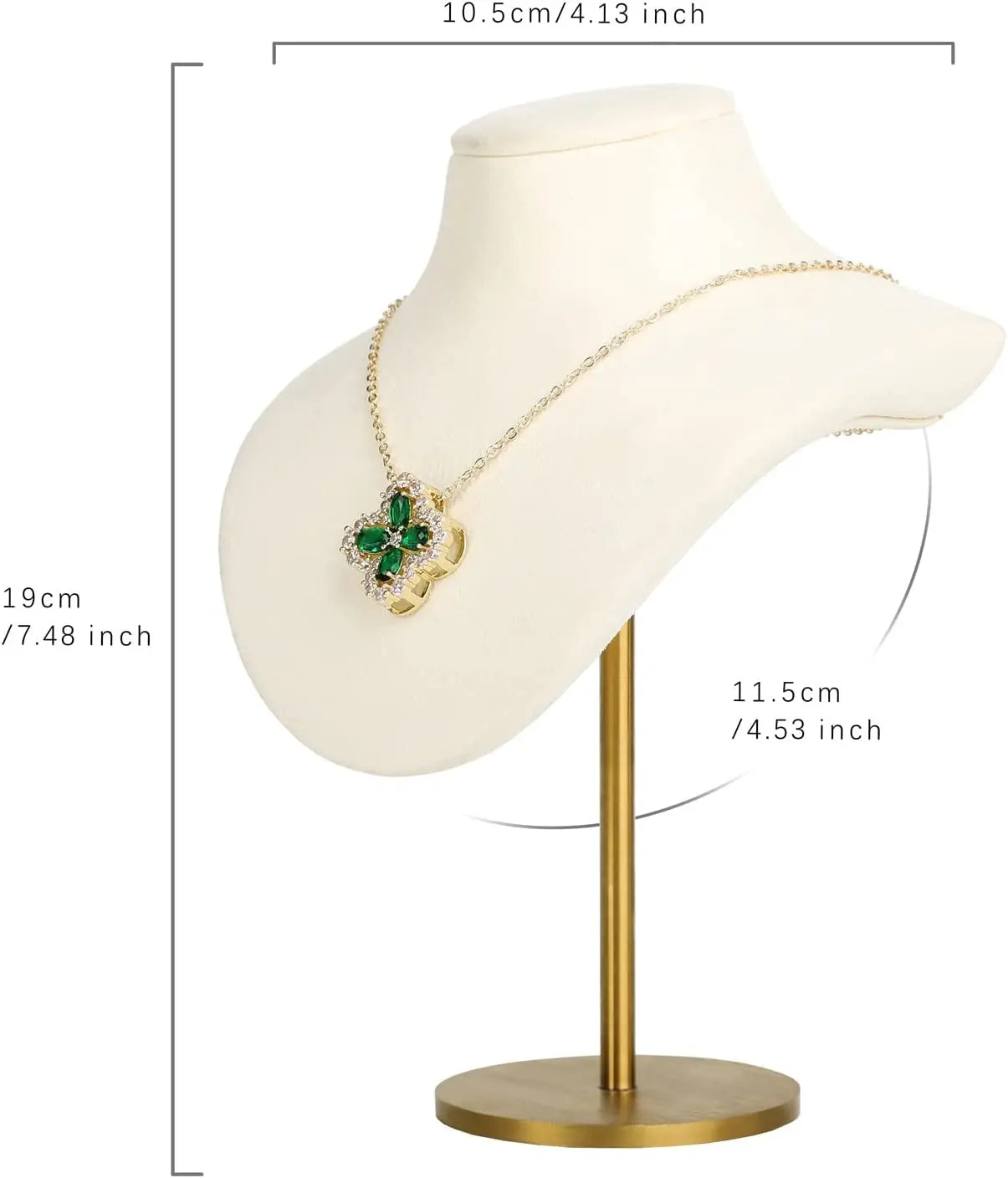 Présentoir Bijoux Bois Bambou Collier Bracelet