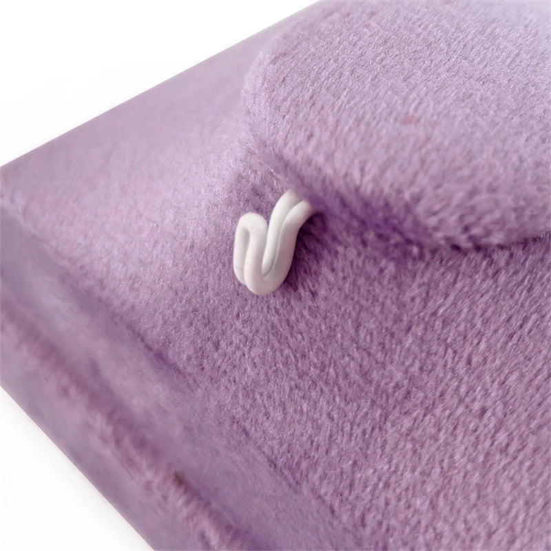 Présentoir Collier Velours Plat Luxe