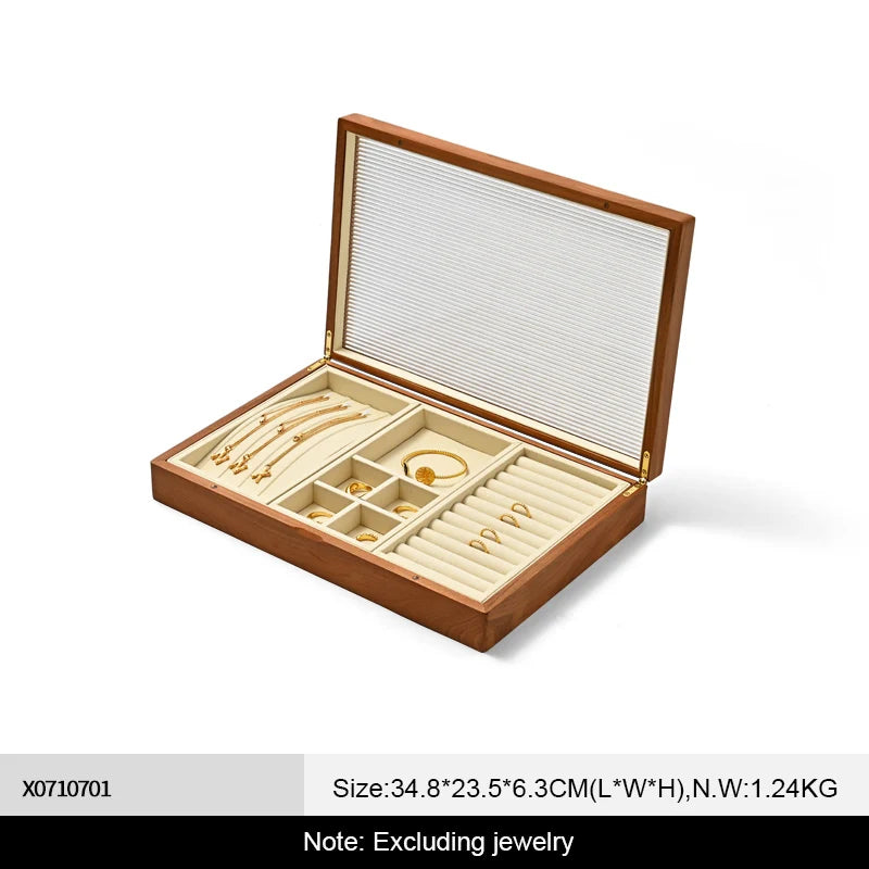 Boîte Bijoux Bois Multi Configurations