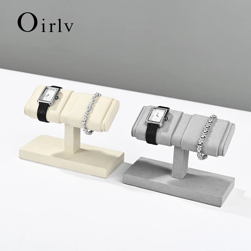 Support Montre Daim Bracelet Vitrine Bijoutier