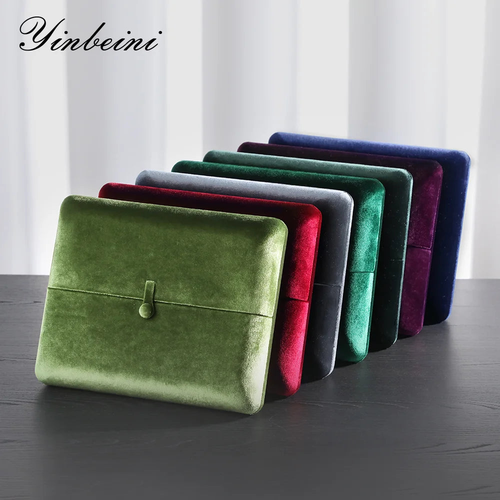 Boîte à Bijoux Velours Grande Anti Emmêlement
