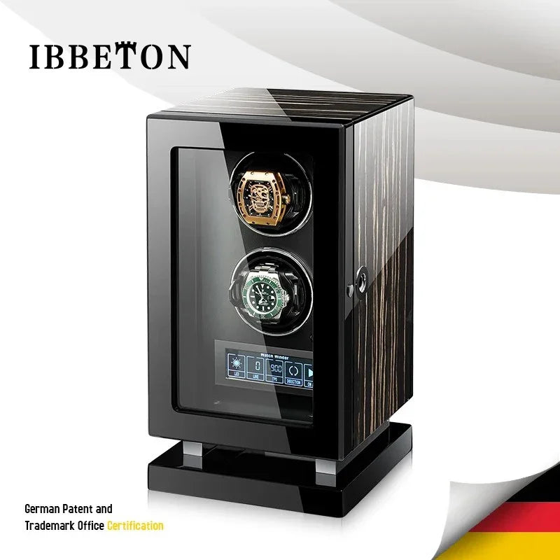 Coffre Fort Montre Bois Remontoir 12 24 Empreinte