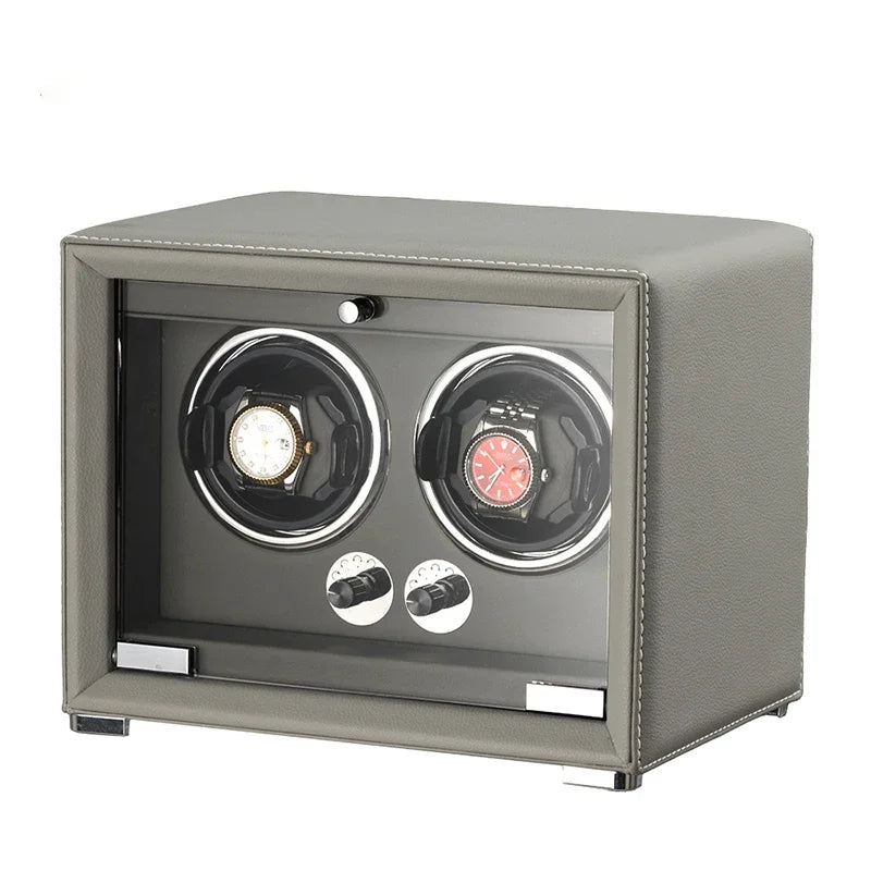 Coffre Fort Montre Cuir Remontoir Multi Emplacements
