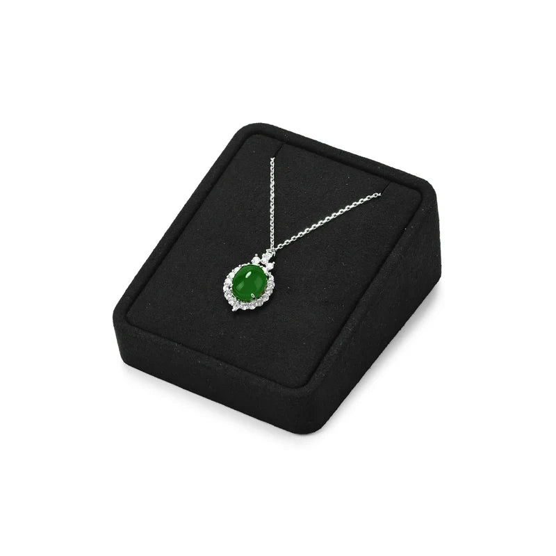 Présentoir Bijoux Velours Noir Buste Modulable
