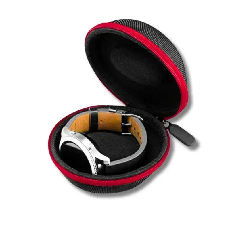 Étui Montre Plastique Voyage Antichoc Compact