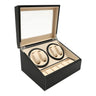 Remontoir Montre Bois Massif 4 Emplacements