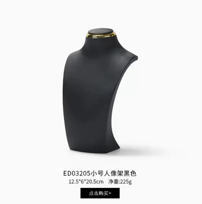 Buste Collier Résine Cou Figurine Vitrine