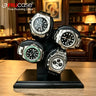 Remontoir Montre Bois 4 Cases USB