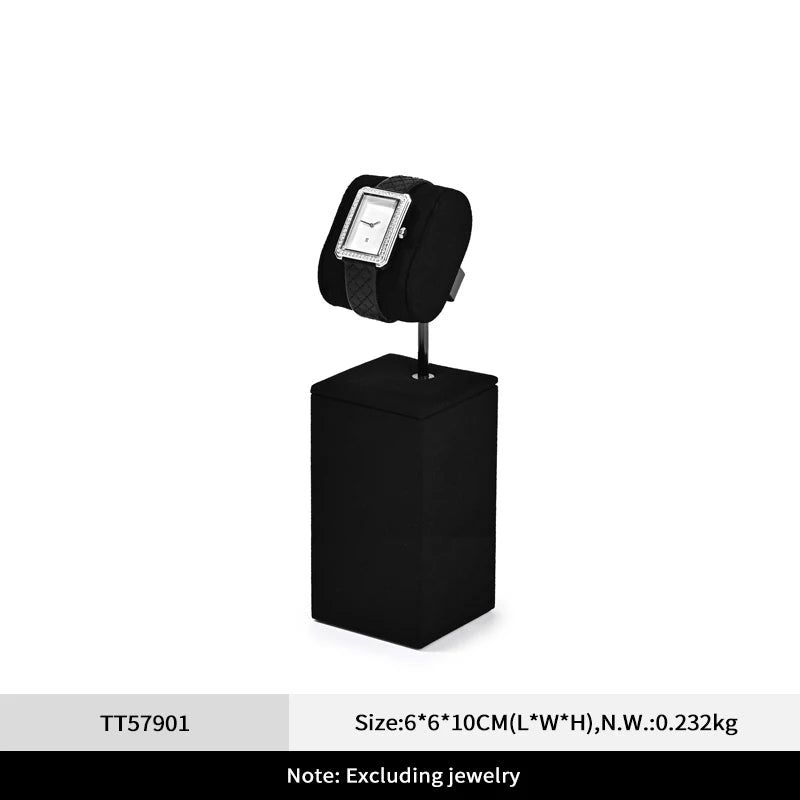 Présentoir Montre Microfibre Comptoir Vitrine