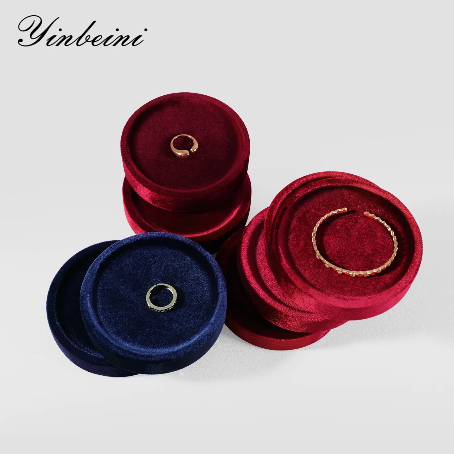 Plateau Bracelet Velours Premium Bagues