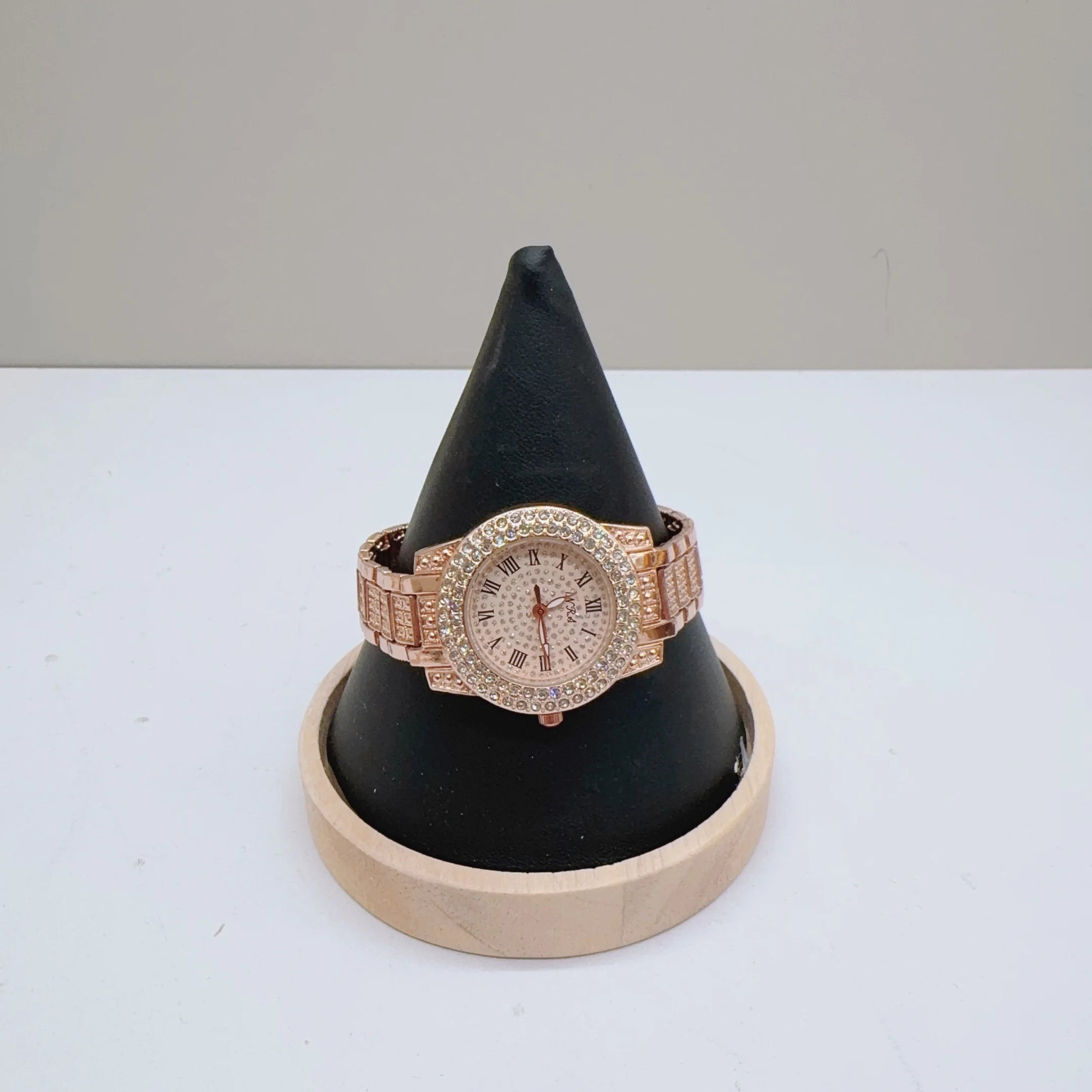 Présentoir Bois Cône Bague Bracelet Collier