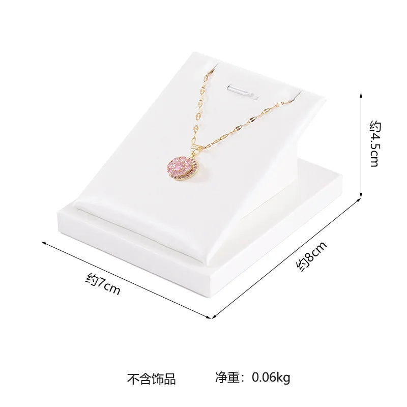 Présentoir Bijoux Cuir Vitrine Pro