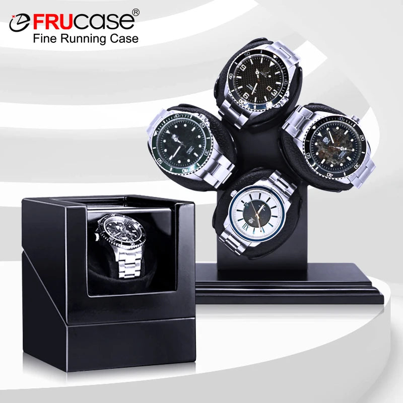 Remontoir Montre Automatique Cuir Multi-Capacités