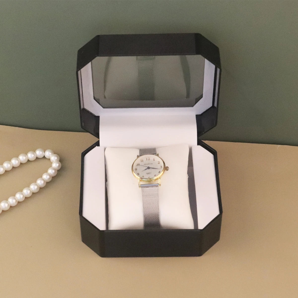 Boîte Montre Acrylique Européenne Premium Vitrine