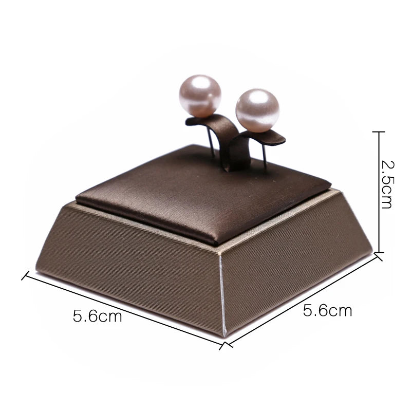 Présentoir Cuir PU Collier Bague Bracelet Pendentif Vitrine