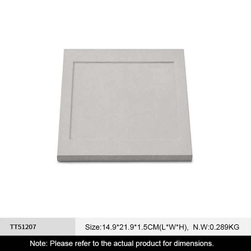Présentoir Bijoux Microfibre Gris Multifonction