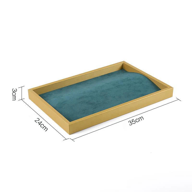 Présentoir Bijoux Métal Vert Doré Modulaire