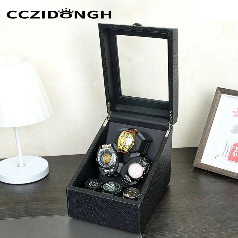 Remontoir Montre Automatique Bois Coffret
