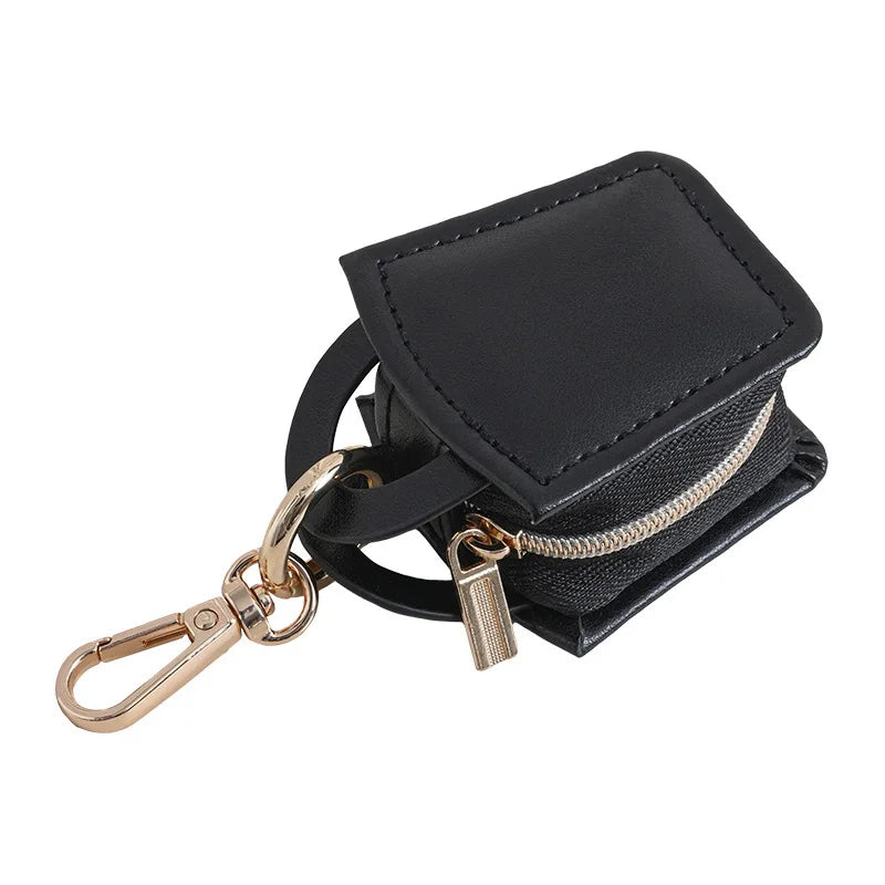 Boîte à Bijoux Simili Cuir Mini Portable Pendentif
