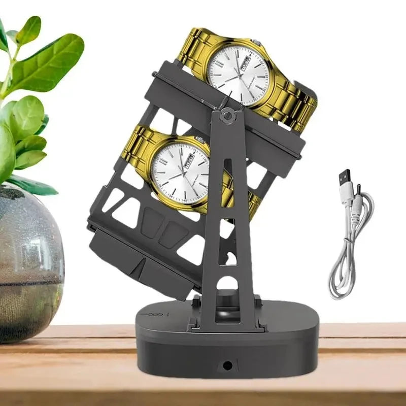 Remontoir Montre Métal Rotatif Simple Double