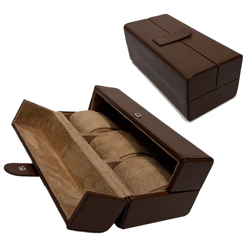 Boîte Montres Cuir Luxe 1 à 3 Emplacements