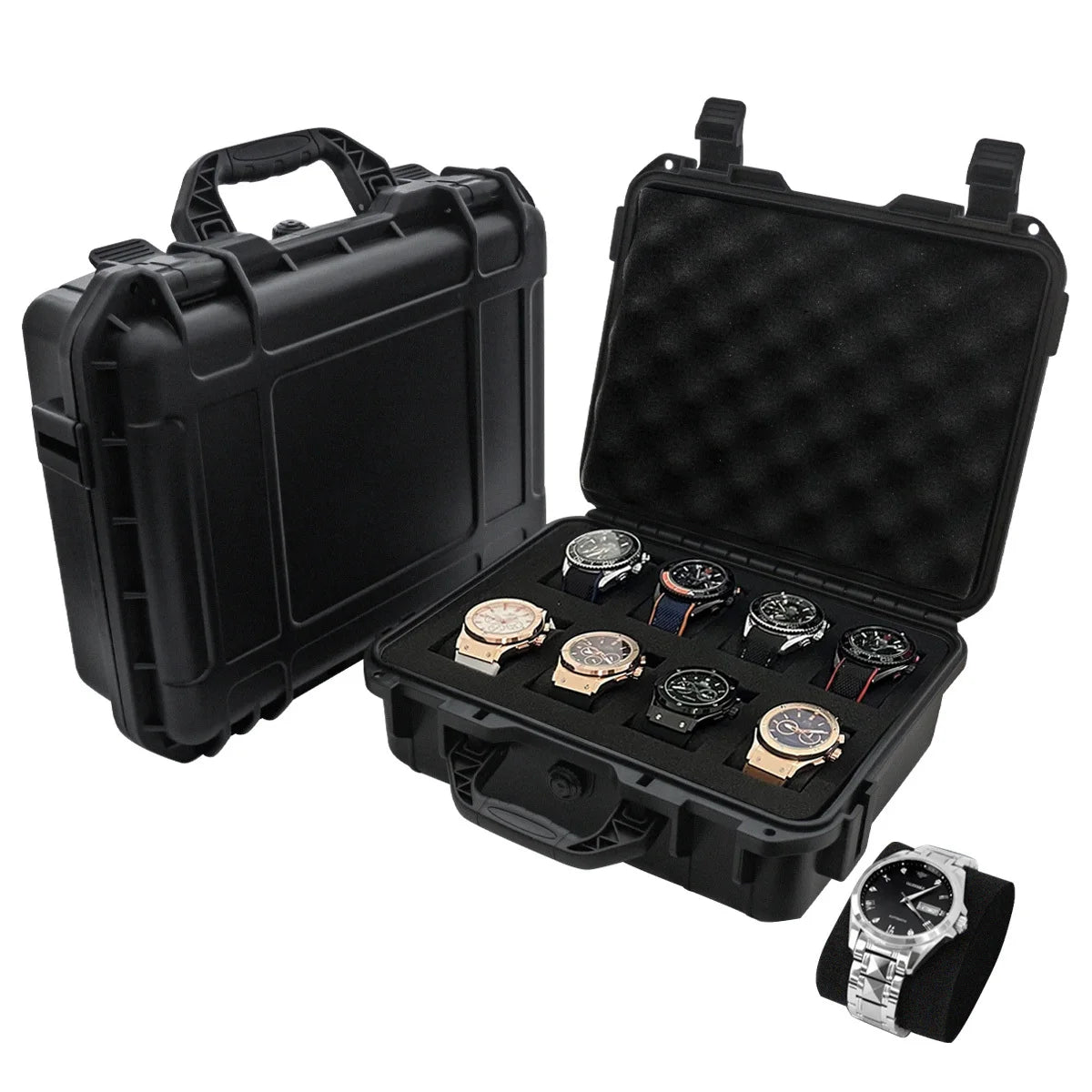 Boîte Montre Plastique Étanche 8 15 Compartiments