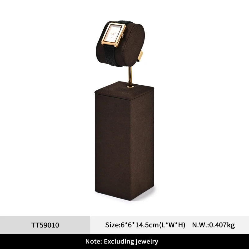 Présentoir Montre Velours Comptoir Vitrine Boutique